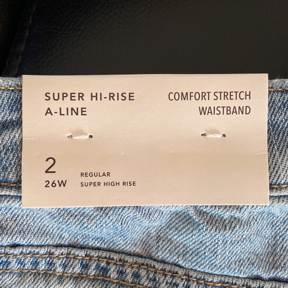 NWT American Eagle Super Hi-rise A-Line Mini Skirt - Picture 4 of 5